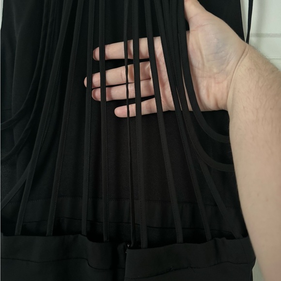 Cotton Candy open back little black dress - Picture 6 of 8